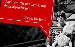 Rozjeďme to pro Martina - elektrický vozík pro samostatnější život