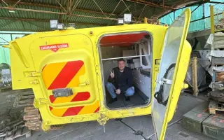 Obojživelné sanitky pro ukrajinskou národní gardu