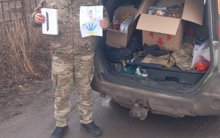 Sbírka na podporu obránců Ukrajiny a zraněných vojáků na Zakarpatí